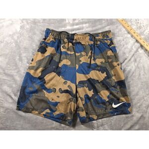 Nike Dri-Fit Mens Camo‎ Training Shorts Size Medium w/Pockets/Casual/Workout